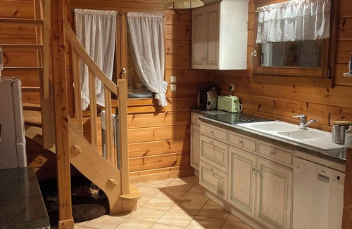 Girmont-Val-d'Ajol Ski Chalet | Quiet Finnish-style chalet with 11 ares of fully enclosed garden