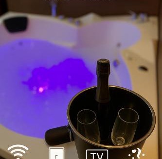 Voiron Apartment | Redroom Spa privatif & nuit romantique à deux