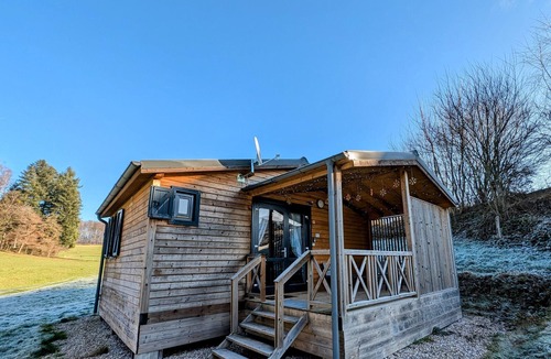 Fougerolles Cottage | Relaxing chalet with spa and sauna near 1000 Ponds