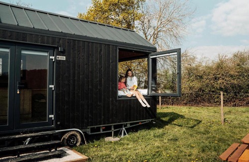 Lessard-en-Bresse Cabin | Romann - Parcel Tiny House - Tiny House à 1H30 de Lyon entourée par les chevaux MAE-1013