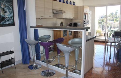 Les Baumettes Apartment | ROOF VILLA above the roofs of Nice facing the sea 100 m² + 100 m² terraces