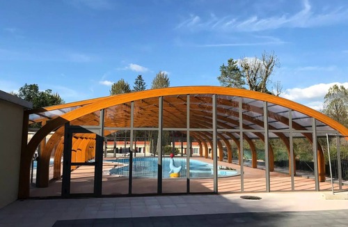 Pont-de-Poitte Cabin | Roulotte 21m² 4 persons