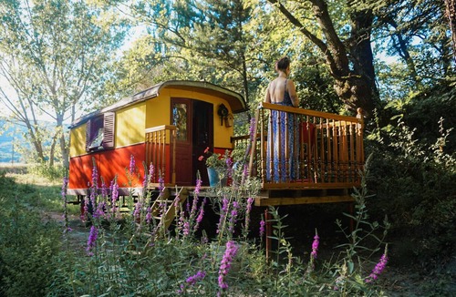 Marsanne Cottage | Roulotte et Gite en Drome Provencale