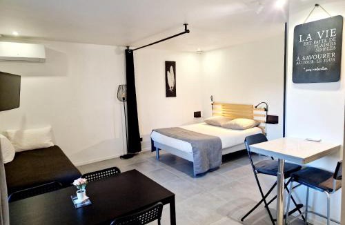 Laveyron Apartment | Séjour pro & Famille - Gîtes meublés Wood Sky - WIFI Parking privé Terrasses & Jardin
