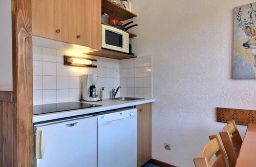 Plagne Soleil Apartment | Ski-in/Ski-out apartment, parking, 4/5 pers.