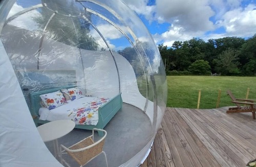 Herry Bed & Breakfast | Sleep under the starry night sky in our "Bulle des Alpagas.