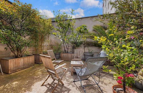 Quartier de la Chapelle Apartment | Spacious Flat & Garden | Paris 18th