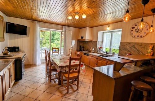 La Chapelle-aux-Bois Cottage | Spacious house with spa, ping-pong, and foosball, perfect for family relaxation