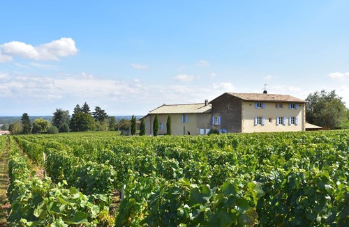 Chaintre Villa | Spacious Mansion in Vinzelles with Swimming Pool