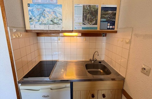 Prapoutel Apartment | Studio 3 pers, slopeside with balcony