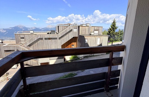 Prapoutel Apartment | Studio 3 pers, slopeside with balcony