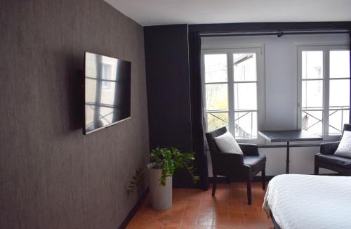 Paroisse Notre-Dame Apartment | Studio au Moulin " Design Noir " Vue Unique