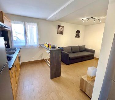 Loyettes Apartment | Studio avec Wi-Fi, à 5mn de la Centrale du Bugey