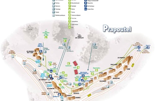 Prapoutel Apartment | Studio cabine 4 pers., pied des pistes, vue vallée - FR-1-557-114