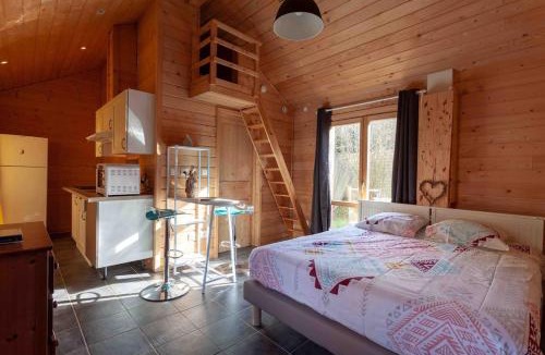 Bullion Apartment | Studio en Bois avec jardin clos