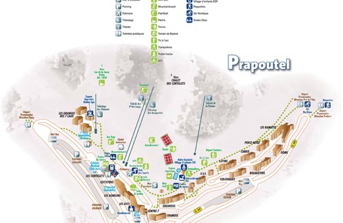 Prapoutel Apartment | Studio for 3 at the foot of the slopes with balcony