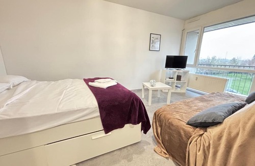 Woippy Apartment | Studio Metz Woippy Wifi 4 Personnes