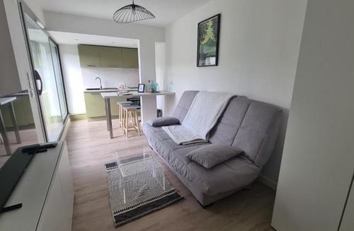 Meylan Apartment | Studio moderne Climatisé Meylan centre proche CHU