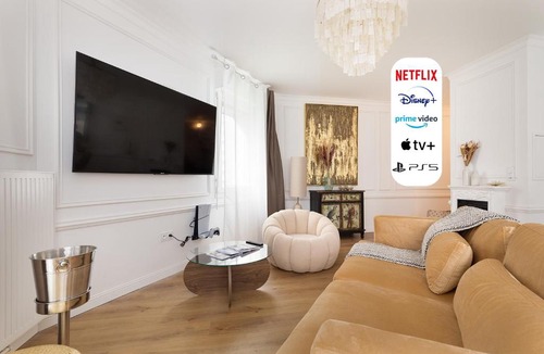 Bagneux Apartment | Suite de Luxe à 10 min de Paris - Sauna, Cinéma