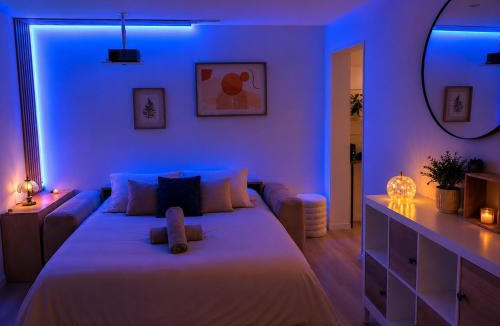 Paroisse Saint-Augustin-de-Chaux Apartment | Suite Luxe et nature avec sauna & cinéma privés proximité forêt