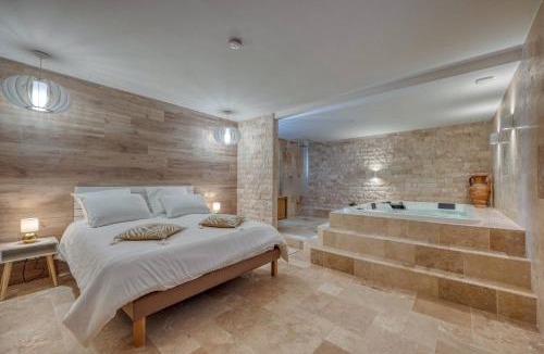 Saint-Martin-d'Heres Bed & Breakfast | Suite romantique luxueuse avec Spa