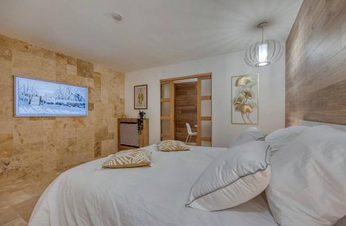 Saint-Martin-d'Heres Bed & Breakfast | Suite romantique luxueuse avec Spa