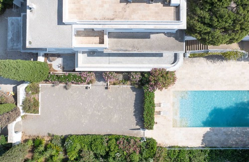 Sainte-Maxime Villa | Superb vintage design luxury villa with pool and St Maxime sea view