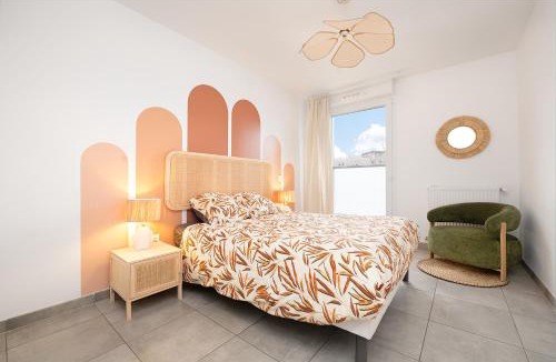Patte d'Oie Apartment | T2 Havre paix Toulouse avec terrasse et climatisation - Parking privé - 5 min Métro patte d'oie - Clinique pasteur