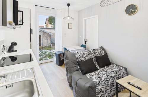 Valdoie Apartment | T2 moderne - jardin privatif - Salle de jeux et de sport - Appartement 03