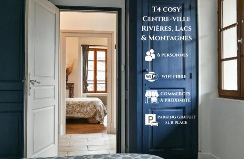 Le Pont-de-Beauvoisin Apartment | T4 Cosy et lumineux, Pros et familles, Walibi