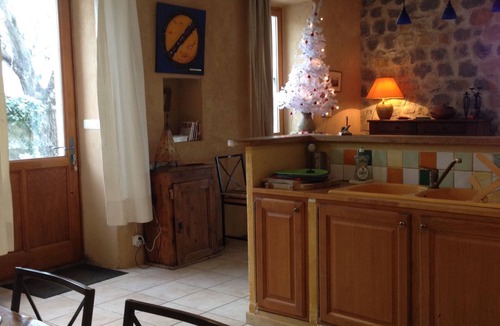 Saint-Andeol-de-Berg House | Tastefully renovated village house, 150m2, sleeps 8 or 9, enclosed garden.