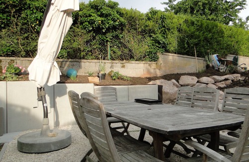 Floremont Apartment | The patio of Antan, The cozy, breakfast option
