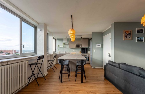 Minimes - Barriere de Paris Apartment | Toulouse 3 Bedrooms appartement Balcony + View, 10min metro & Train station