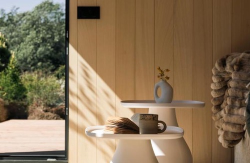 Leschaux Cabin | Unik Lodges Annecy - Le Zénith - Vue sommets avec sauna privé
