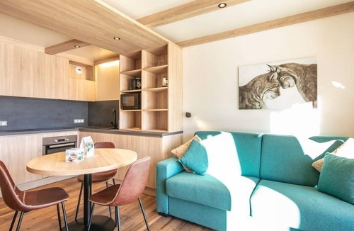 Doucy-Combelouviere Apartment | Valmorel | Studio for 3 + Ski-in, Ski-out!