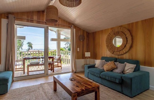 Le Canon Apartment | Villa des Sables: Cosy Apartment with Bassin View and Balcony