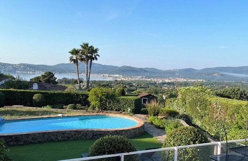 Sainte-Maxime - Saint-Tropez Villa | VILLA LE CLOS BUCCI WITH PRIVATE POOL AND SUPERB SEA VIEW LES HAUTS DE GRIMAUD
