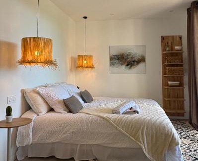 Sauzet Apartment | Villa Loka-Ecrin contemporain adult only avec piscine