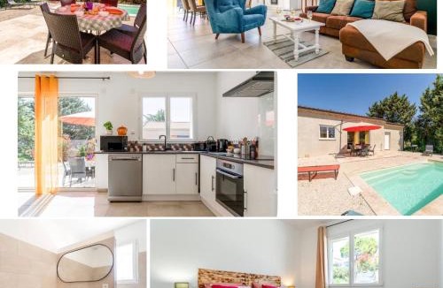Mormoiron Villa | Villa Maria - Piscine - Parking- WIFI- Proche Ventoux - Ideal Cyclistes