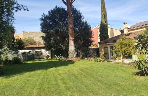 Ancone House | Villa Palma - Swimming pool and park in Drôme Provençale