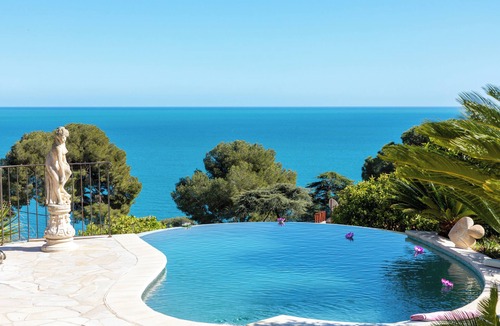 Eze Villa | Villa PANORAMA EZE Beach, 5 minutes walking to the beach