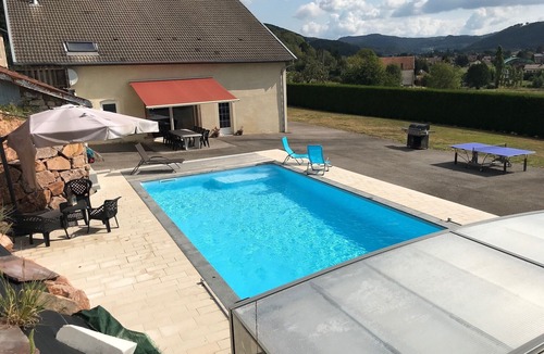 Le Val-d'Ajol House | VOSGES: Beautiful renovated farmhouse, quiet, private pool