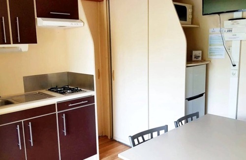 Moustiers-Sainte-Marie Ski Chalet | ZEcamping 3* familial dog friendly mobil-home TV 22m2 4 pers