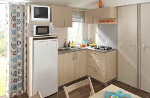 Athee House | ZEcamping 3* animaux acceptés mobil-home TV 28m2 8 pers