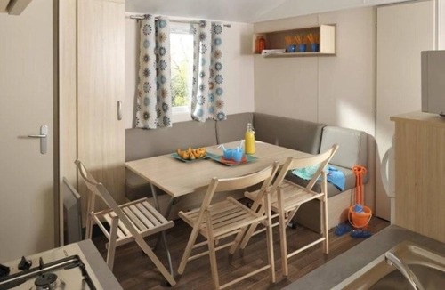Athee House | ZEcamping 3* animaux acceptés mobil-home TV 28m2 8 pers