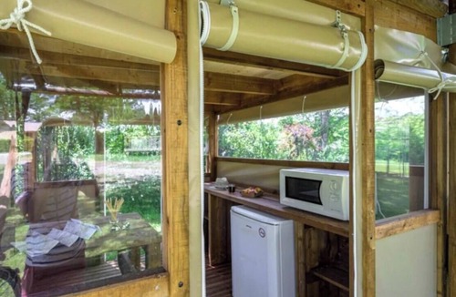 Hauterives Cabin | ZEcamping 3* piscine chauffée animaux acceptés club enfant locatif 8m2