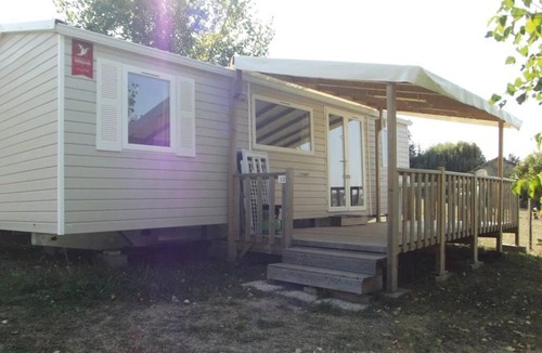 Le Grand Serre House | ZEcamping 4* piscine chauffée club enfant mobil-home TV BBQ clim 35m2