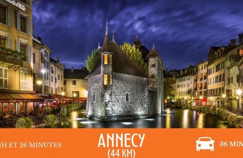 Ambilly Apartment | ZenBNB - Kanji - Proche Tram - Parking Privé -