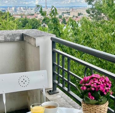 Élégant apt avec vue Tour Eiffel & parking privé