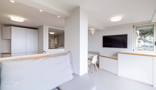 14422 T2 sea view with pool in Mandelieu la Napoule